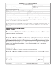 FDA 483 Jali Medical, Waltham | July 2018