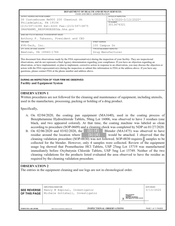 FDA 483 KVK-Tech, Newtown | March 2020