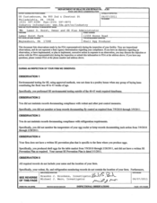 FDA 483 Lamar Horst Farm, Waynesboro | June 2011