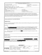 FDA 483 Liberty Drug & Surgical, Chatham | May 2015