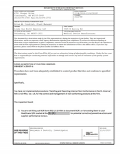 FDA 483 Linde Gas North America, Twinsburg | December 2018