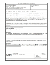 FDA 483 Lingraphicare America, Princeton | August 2022