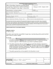 FDA 483 Marksans Pharma, Vasco Da Gama | March 2019