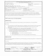 FDA 483 Medi-Fare Drug and Home Health Center | Jun 2013