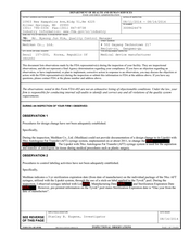 FDA 483 Medikan, Seoul | August 2014