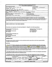 FDA 483 Meridian Medical Technologies ., A Pfizer | Apr 2013