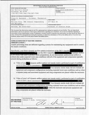 FDA 483 Merissa . DBS Johnson Compounding and Wellnes | 2015
