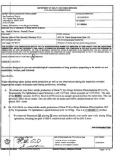 FDA 483 Meta Pharmacy Services, Las Vegas | December 2016