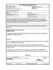 FDA 483 MHC Medical Products, Cincinnati | February 2018