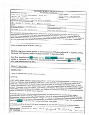 FDA 483 Midwest Medical Isotopes, Oklahoma City | Aug 2014