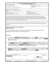 FDA 483 National Biological, Beachwood | February 2019