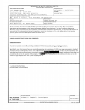 FDA 483 Nature Pure, West Mansfield | March 2011