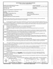 FDA 483 New England Compounding Pharmacy, Framingham | 2003