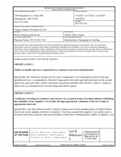 FDA 483 Nexus Pharmaceuticals, Pleasant Prairie | Jan 2023