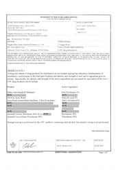 FDA 483 Ningbo Pulisi Daily Chemical Products | Feb 2019