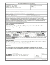 FDA 483 Nordson Medical Design and Development | Oct 2023