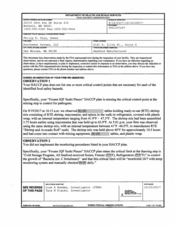 FDA 483 Northwest Frozen, Des Moines | October 2017