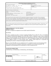 FDA 483 Odyssey Medical Technologies, Bartlett | April 2023