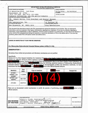 FDA 483 Ohm Laboratories, New Brunswick | March 2014