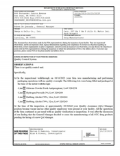 FDA 483 Omega & Delta, Carolina | October 2023