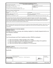 FDA 483 Omega Laboratories, Mogadore | February 2024