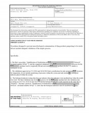 FDA 483 Opto-Pharm Pte, Singapore | January 2019