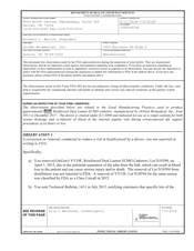 FDA 483 OriGen Biomedical, Austin | July 2018