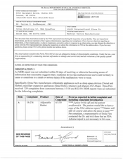 FDA 483 Ortho Solution LC, dba DynaFlex, Saint Ann | 2019