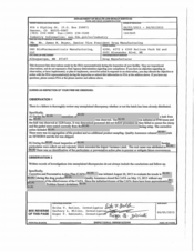FDA 483 OSO BioPharmaceuticals Manufacturing | Jun 2015