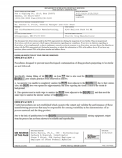 FDA 483 OSO BioPharmaceuticals Manufacturing | Mar 2019