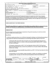 FDA 483 Pentec Health, Upper Chichester | April 2013