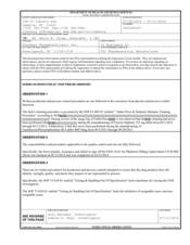 FDA 483 Pharbest Pharmaceuticals, Farmingdale | July 2014