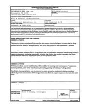 FDA 483 Pharmaceutical Specialties, Rochester | May 2019