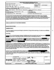 FDA 483 Pharmaceutics International, Cockeysville | May 2015