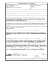 FDA 483 Philips North  America, Bothell | November 2023