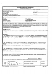 FDA 483 Proandre SL, Granollers | June 2018