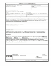 FDA 483 Procter & Gamble Manufactura S. de R.L. de C. | 2018