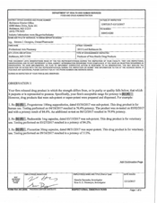 FDA 483 Professional Arts Pharmacy, Baltimore | Dec 2017