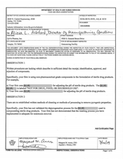 FDA 483 QuVa Pharma, Temple | March 2019