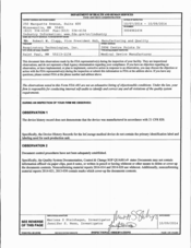 FDA 483 Respiratory Technologies, Saint Paul | October 2014