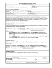 FDA 483 Richard R. P. Warner, MD, New York | June 2016