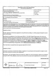 FDA 483 Ricola Ag, Laufen | September 2017