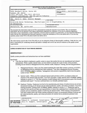 FDA 483 Riverside Water Technology, . dba Culligan of | 2015