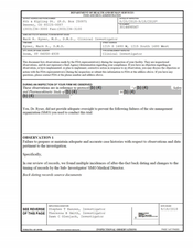 FDA 483 Ryser, Mark R., D.M.D, Orem | September 2018