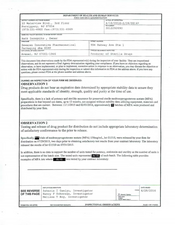 FDA 483 Sewaren Innovative Pharmaceutical Packaging d | 2016