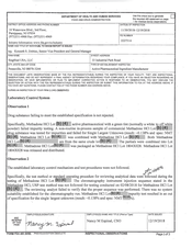 FDA 483 Siegfried USA, Pennsville | December 2018