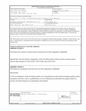 FDA 483 Siemens Healthcare Diagnostics, East Walpole | 2018