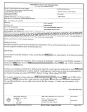 FDA 483 Similasan AG, Jonen | April 2023