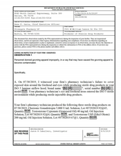 FDA 483 Stonegate Pharmacy, Austin | August 2019