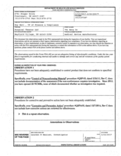 FDA 483 Surgical Theater, Mayfield Village | February 2017